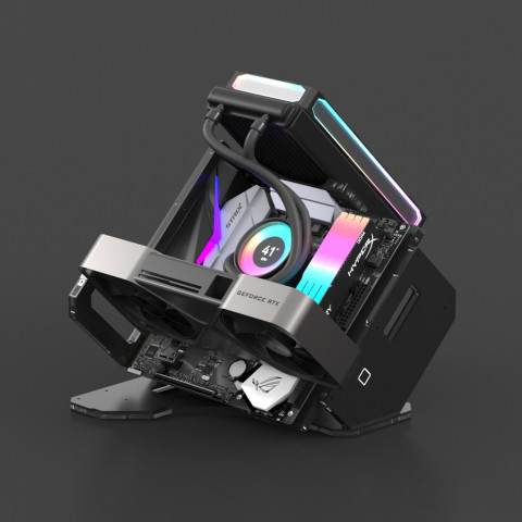 GEEEK Rhino M mATX Open Case Image3