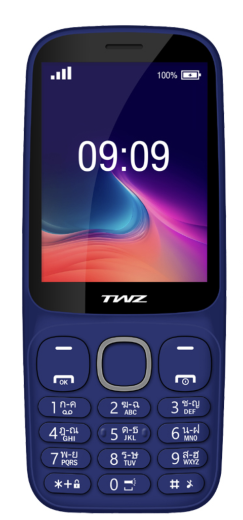 TWZ M1 โทรศัพท์มือถือ ปุ่มกด 4G จอใหญ่ 2.8 นิ้ว เปิดใช้งานได้ยาวนาน 8-10วัน รองรับ Type-C Image2