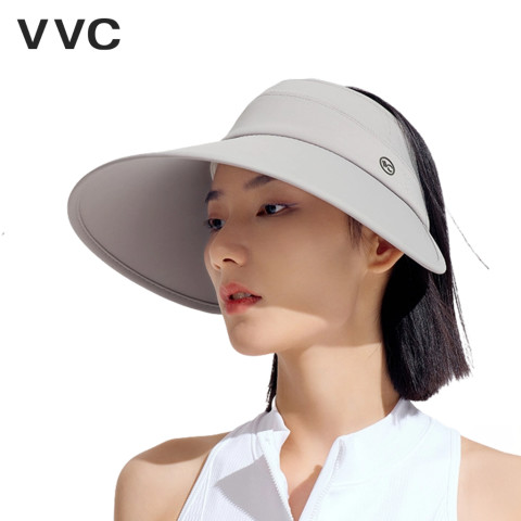 VVC หมวกกันแดดผู้หญิงปีกกว้างรอบด้าน UPF50+ ป้องกันใบหน้า สำหรับกลางแจ้ง Image7