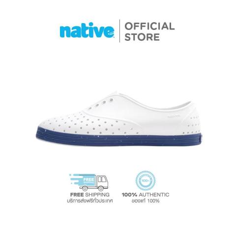 Native รองเท้ากันน้ำผู้หญิง EVA รุ่น Jericho Wanderfoam Shell White/Ink Blue Speckle Image1