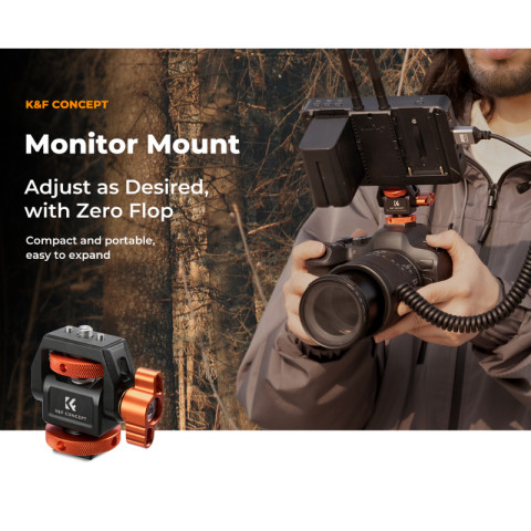 K&F Field Monitor Mount Holder Swivel (KF31.133) Image7