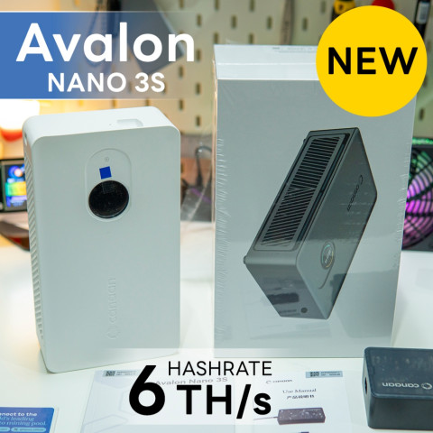 Avalon Nano 3, 3S แรงขุด 4-6TH/s ขุดบิทคอยน์ Solo และ Shared มี WiFi ใหม่ล่าสุด 2024 ประกัน 1 ปี Image6