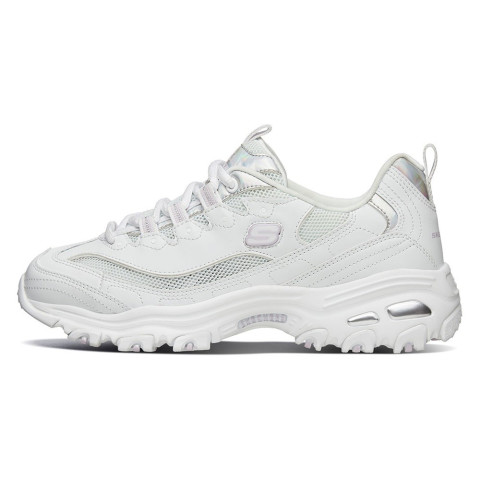 Skechers สเก็ตเชอร์ส รองเท้าผู้หญิง Women Online Exclusive D'lites Sport Shoes - 66666200-WHT Air-Cooled Memory Foam Image7