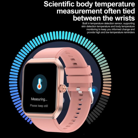 นาฬิกาอัจฉริยะ Kawa T56 วัดน้ำตาลในเลือด วัดอัตราการเต้นหัวใจ กันน้ำ วัดแคลลอรี่ รองรับภาษาไทย Smart watch Image4