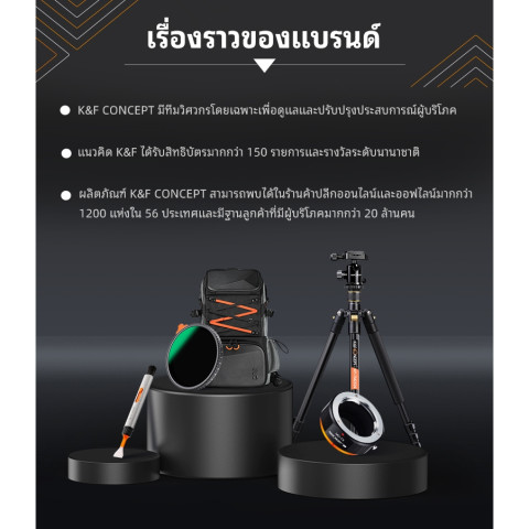 K&F CONCEPT Shoulder Camera Bag 10L Black ถุงถ่ายภาพ  Men Messenger Bag Waterproof Capacity Image8