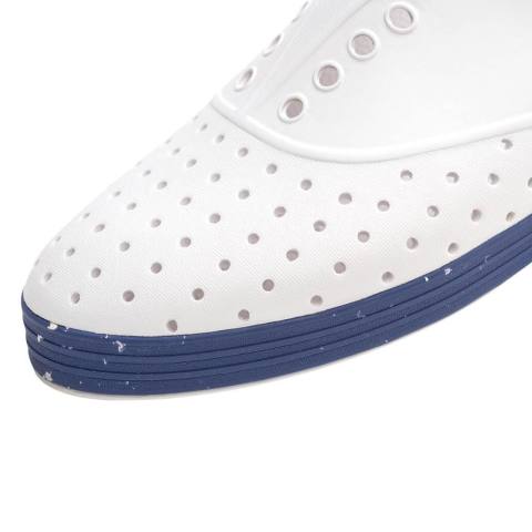 Native รองเท้ากันน้ำผู้หญิง EVA รุ่น Jericho Wanderfoam Shell White/Ink Blue Speckle Image2