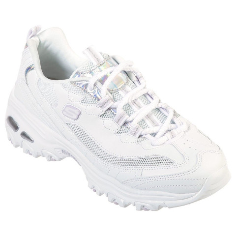 Skechers สเก็ตเชอร์ส รองเท้าผู้หญิง Women Online Exclusive D'lites Sport Shoes - 66666200-WHT Air-Cooled Memory Foam Image4