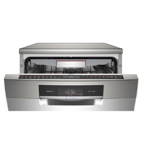 Bosch ซีรีส์ 8 Zeolith เครื่องล้างจานแบบตั้งพื้น ขนาด 60 cm สีสแตนเลส รุ่น SMS8YCI01E Image3