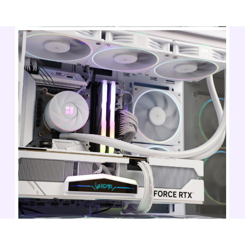 Thermalright TL-S12W ARGB Case Fan CPU Fan 120mm Cooler Fan PC PWM พัดลมคอมพิวเตอร์เงียบพร้อม 1500RPM ความเร็ว CPU พัดลมระบายความร้อนสีขาว Image6