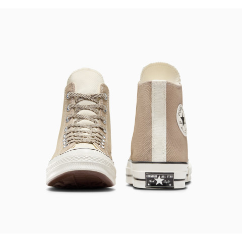 CONVERSE รองเท้าผ้าใบ รุ่น CHUCK 70 ART OF OUTDOOR HI BROWN/CREAM ผู้ชาย A09201CM_F4BRCM Image4