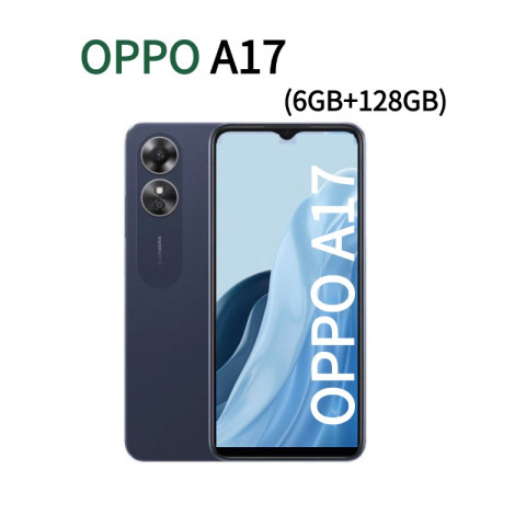 A17(6GB+128GB) ปลดล็อกด้วยใบหน้า60Hz HDหน้าจอขนาดใหญ่ 6.56 นิ้ว กล้องAIความละเอียด 50MPแบต 5000mAh ประกันาน 1ป Image1