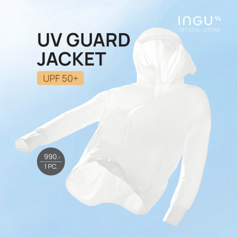 INGU UV Guard Jacket UPF 50+ เสื้อกันแดด มีค่า UPF50+ Image1