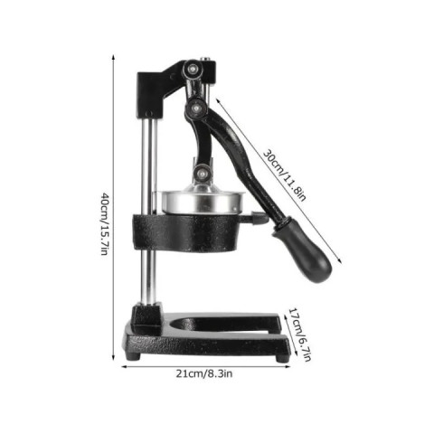เครื่องคั้นน้ําผลไม้ด้วยตนเองเชิงพาณิชย์ Lemon Orange squeezer ผลไม้กด Citrus Juicer HeavyDuty Vortex คุณภาพสูง Image7