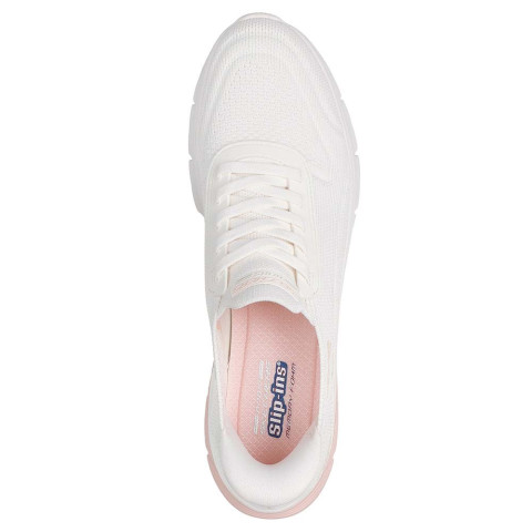 Skechers สเก็ตเชอร์ส รองเท้าผู้หญิง Women Bobs Vamos Bobs Sport Shoes - 117771-WHT - Memory Foam Image4