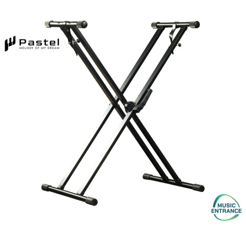 Pastel S88 ขาตั้งคียบอร์ด X คู่ มีตัวจับปรับระดับ Image1