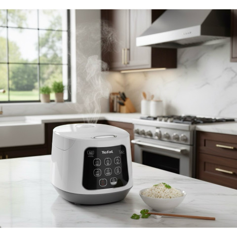 ❤โปร4.4 TEFAL 🔥หม้อหุงข้าว ขนาด 1 ลิตร รุ่น RK730166 ประกัน 2 ปี EASY RICE COMPACT 1L RICE COOKER Image7