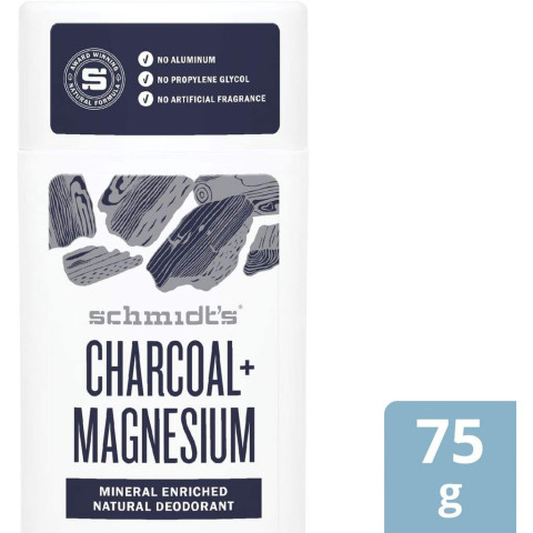 Schmidts® Charcoal + Magnesium Natural Deodorant โรลออนสติ๊ก ระงับกลิ่นกายจากธรรมชาติ สูตรถ่าน แมกนีเซียม Image4