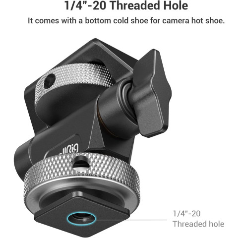 🔥ส่งไวจากไทย🔥Smallrig อุปกรณ์เมาท์ ขาตั้งหมุนได้ พร้อมเมาท์ยึดติด Cold Shoes สามารถปรับได้ Image7