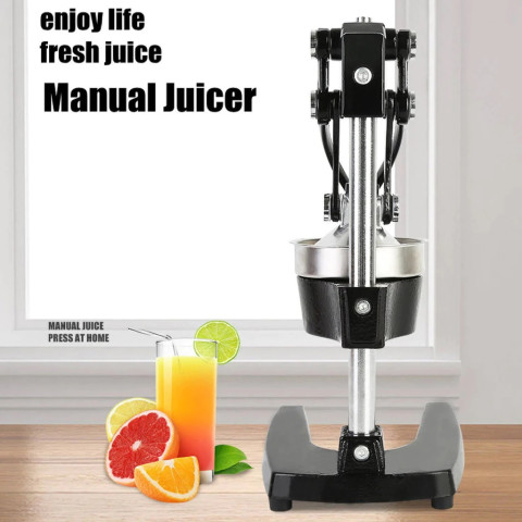 เครื่องคั้นน้ําผลไม้ด้วยตนเองเชิงพาณิชย์ Lemon Orange squeezer ผลไม้กด Citrus Juicer HeavyDuty Vortex คุณภาพสูง Image2