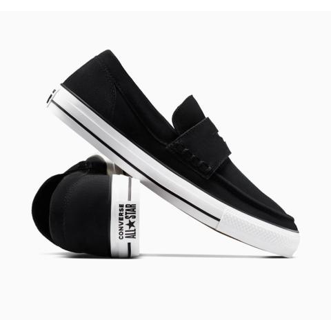 CONVERSE รองเท้า CTAS LOAFER SEASONAL COLOR SLIP BLACK ผู้ชาย A15022CM_U5BKXX Image2
