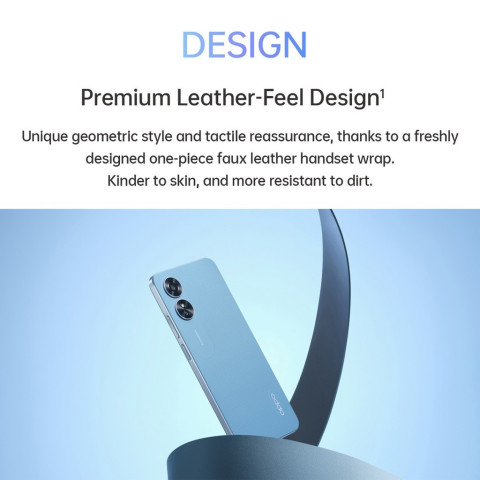 A17(6GB+128GB) ปลดล็อกด้วยใบหน้า60Hz HDหน้าจอขนาดใหญ่ 6.56 นิ้ว กล้องAIความละเอียด 50MPแบต 5000mAh ประกันาน 1ป Image3