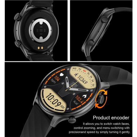 นาฬิกาวัดน้ำตาลในเลือดแบบไม่รุกล้ำสมาร์ทวอท์ชวัดความดันโลหิตวัดอัตราการเต้นของร่างกายวัดความดันโลหิตนาฬิกาอ็อกซิเจนสำหรับผู้ชายผู้หญิงกำไลข้อมือสายรัดข้อมือฟิตเนสกีฬากันน้ำได้โทรผ่านบลูทูธ Image2