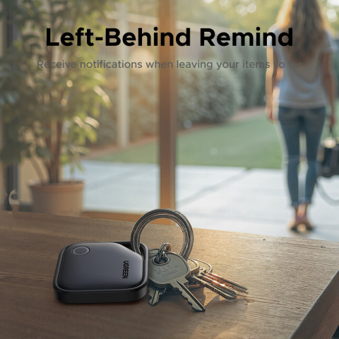 UGREEN Smart Tag GPS Tracker Bluetooth5.0 ซ้าย-Behind Remind เปลี่ยนแบตเตอรี่ Smart Finder สําหรับ iPhone/iPad/Mac Image3