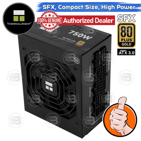 [CoolBlasterThai] Thermalright SFX Power Supply 750W 80 Plus Gold Embossed Full Modular (TGFX 750) ประกัน 5 ปี Image1