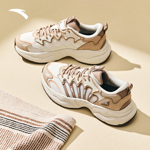 ANTA METEO 3 Women รองเท้าลำลองผู้หญิง Chunky Trendy Height-Increasing Sports Shoes 1225C8851 Official Store Image2