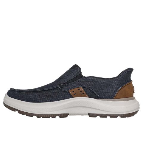 Skechers สเก็ตเชอร์ส รองเท้าผู้ชาย Men Slip-ins USA Altman Murdock Shoes - 205739-DKNV Air-Cooled Memory Foam Image4