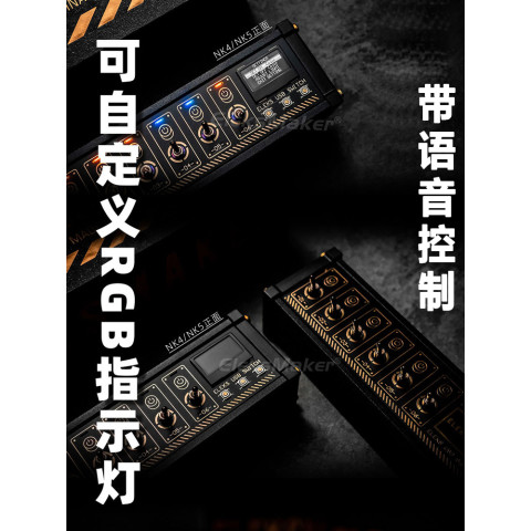 EleksMaker Zonealized ซ็อกเก็ตสวิตช์ควบคุมด้วยเสียง USB ชุบทอง สไตล์เรโทร สําหรับของขวัญแฟนหนุ่ม NK Image6