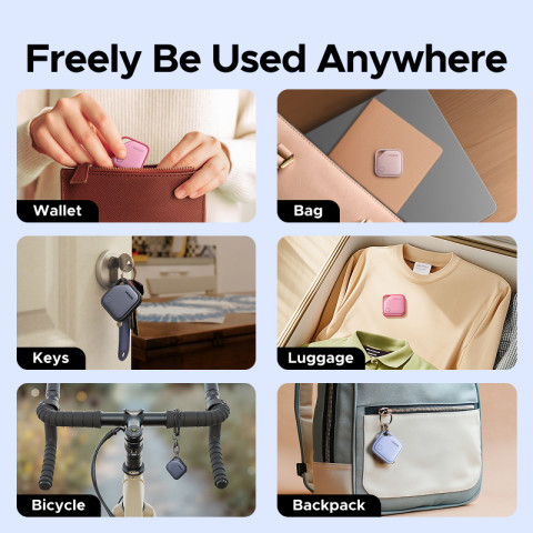 UGREEN Smart Tag GPS Tracker Bluetooth5.0 ซ้าย-Behind Remind เปลี่ยนแบตเตอรี่ Smart Finder สําหรับ iPhone/iPad/Mac Image8