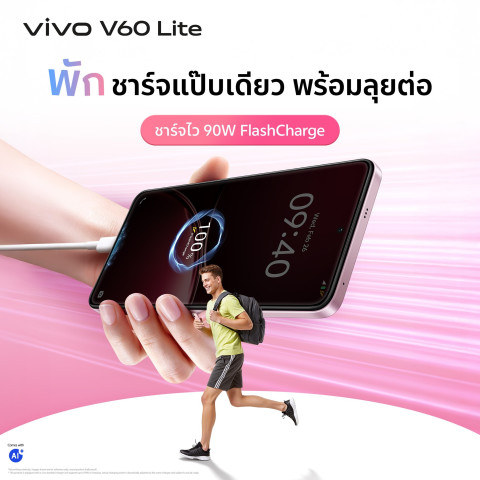 vivo V60 Lite 5G (8+256GB 12+256GB) เครื่องศูนย์ใหม่ แท้ รับประกันศูนย์ วีโว่ 2 ปี Image4