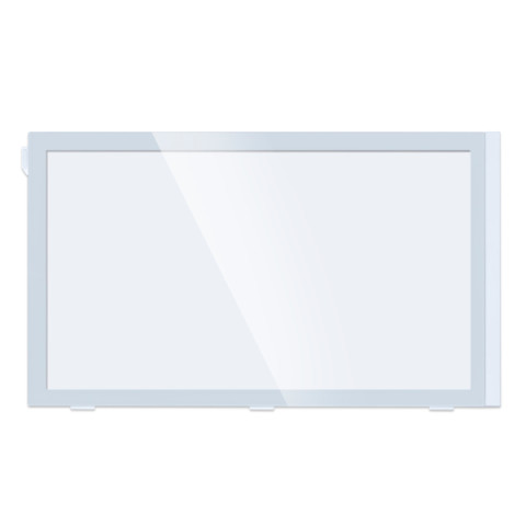 Lian Li DAN Cases A3-mATX แผงกระจกนิรภัยด้านซ้ายและแผงไม้ - สีดําและสีขาว Image2