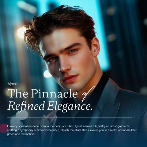 AJMAL น้ำหอมกลิ่นซิลเวอร์เฉด Silver Shade Perfume 100 ml EDP ตัวดัง หอมสดชื่น ติดทนนาน Dubai Perfume 100% Image3