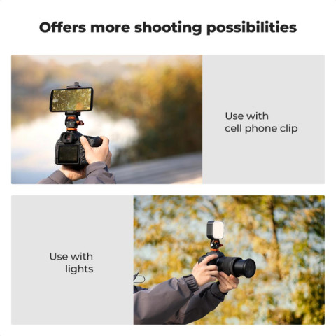 K&F Field Monitor Mount Holder Swivel (KF31.133) Image5