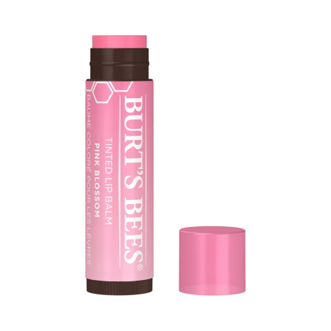 Burts Bees Tinted Lip Balm - Pink Blossom  เบิร์ตบีส์ ลิปมันมีสี Image2