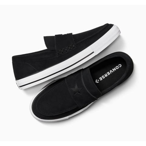 CONVERSE รองเท้า CTAS LOAFER SEASONAL COLOR SLIP BLACK ผู้ชาย A15022CM_U5BKXX Image3