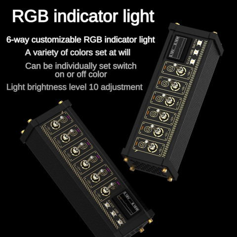 EleksMaker Zonealized ซ็อกเก็ตสวิตช์ควบคุมด้วยเสียง USB ชุบทอง สไตล์เรโทร สําหรับของขวัญแฟนหนุ่ม NK Image2