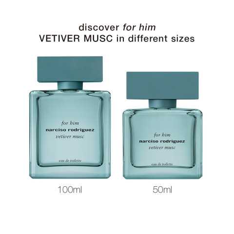 Narciso Rodriguez for him VETIVER MUSC EDT น้ำหอมสำหรับผู้ชาย กลิ่นอายแห่งธรรมชาติอันทรงพลัง เต็มเปี่ยมไปด้วยเสน่ห์แห่งแรงดึงดูด Image3