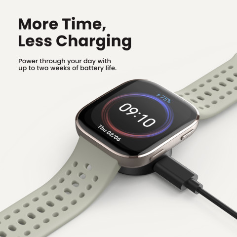 [Hot Item] Amazfit Bip 6 46mm Smartwatch หน้าจอใหญ่พร้อม GPS แม่นยำและโหมดกีฬา 140+ BioTracker™ ตรวจจับสุขภาพ 24 ชม. Image5