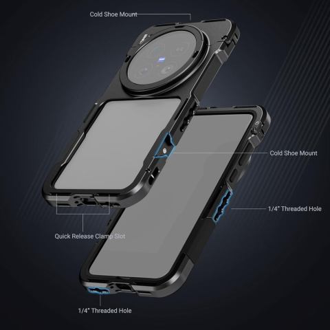 NEEWER PA146 Vivo X200 Ultra Phone Cage Kit (สีดํา) Image4