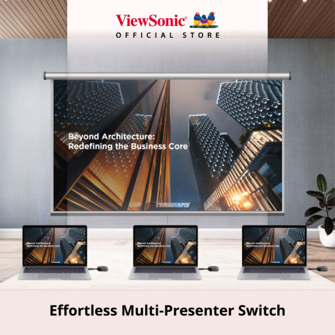 Viewsonic ViewShare WPD-900 Wireless Screen Casting Kit  (ชุดฉายภาพแบบไร้สาย) Image2