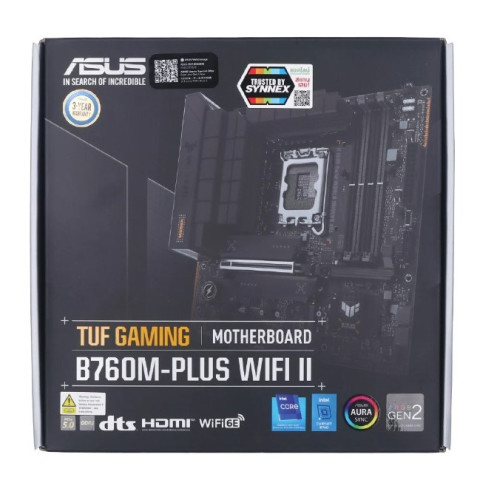 MAINBOARD (เมนบอร์ด) ASUS TUF GAMING B760M-PLUS WIFI II - INTEL SOCKET 1700 DDR5 MICRO-ATX Image7