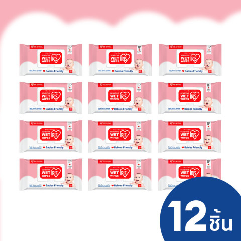 [E-Tax E-Receipt] Baby wipes ผ้าเช็ดทำความสะอาดผิว ทิชชู่เปียก IRIS OHYAMA สูตรไม่มีแอลกอฮอล์ อ่อนโยน ไม่ระคายเคือง สำหรับเด็ก และทุกวัย คุณภาพมาตรฐานญี่ปุ่น Image2