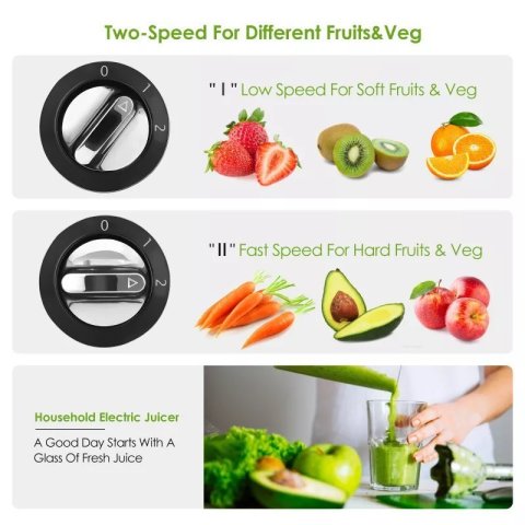 Philips น้ำผลไม้หนักงานหนักเครื่องคั้นน้ำผลไม้ไฟฟ้าดั้งเดิม 2 L เครื่องคั้นน้ำผลไม้ครัวเรือนมัลติฟังก์ชั่การทำงานครัวเรื Image4