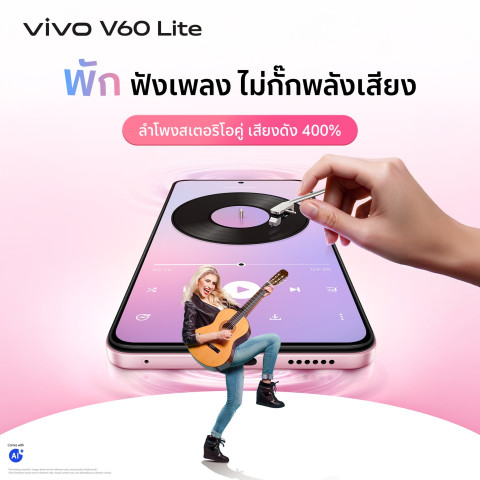 vivo V60 Lite 5G (8+256GB 12+256GB) เครื่องศูนย์ใหม่ แท้ รับประกันศูนย์ วีโว่ 2 ปี Image3