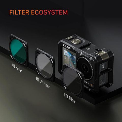 Tilta อลูมิเนียมกรงกล้องเต็มรูปแบบสําหรับ Dji action 3Dji action 4Dji action 5 pro Image2