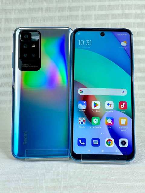 มือถือRedmi 10 2022 จอ6.5 แอนดอย 11 แบตเตอรี่ 5000 เครื่องพร้อมใช้งาน (มื อ ส อ ง ) Image4