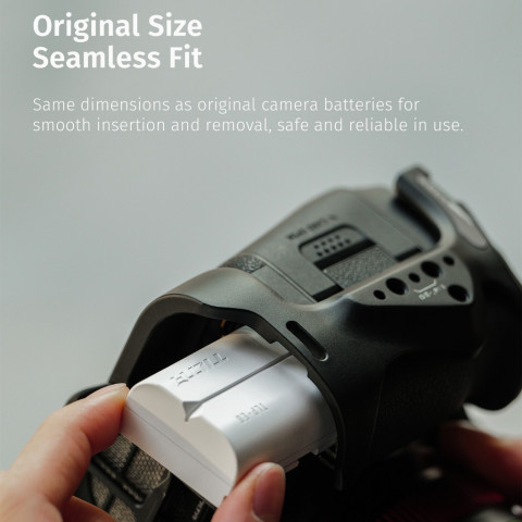 TILTA เครื่องชาร์จแบตเตอรี่กล้อง 4 ช่อง 2400mAh Sony NP-FZ100 เครื่องชาร์จแบตเตอรี่ NP-W235 / DMW-BLK22 / EN-EL15 / LP-E6 เครื่องชาร์จแบตเตอรี่กล้อง FX3 A6600 A6700 A7R4 A7C zve Image5